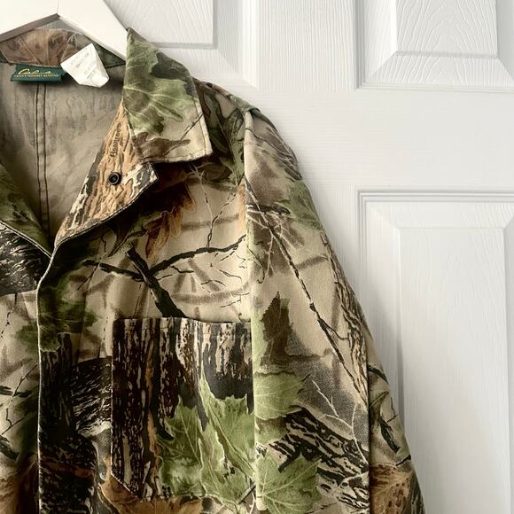 Cabela's Real Tree Green Camo Camouflage USA Hunting Suit Coveralls XL Regular - Picture 7 of 11